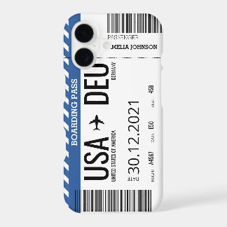 Bilhete de Embarque Plane (Personalizar) Case-Mate