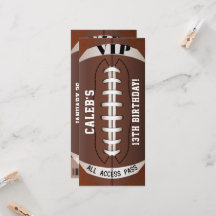 Bilhete de Passagem VIP de Aniversário de Esportes