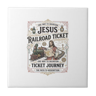 Bilhete de Trem Jesus Jornada Bilhete de Trem Jesu
