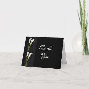 BILHETES DE AGRADECIMENTO CALA LILY CASAMENTO