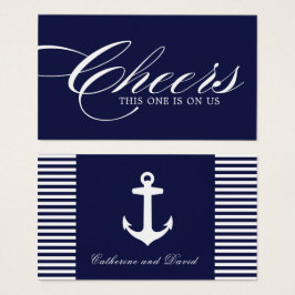 Bilhetes de Bebida Náutica - Caixa de 100