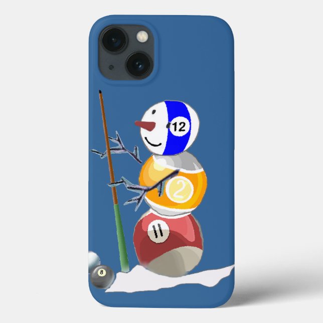 Billiard Ball Snowman (Verso)