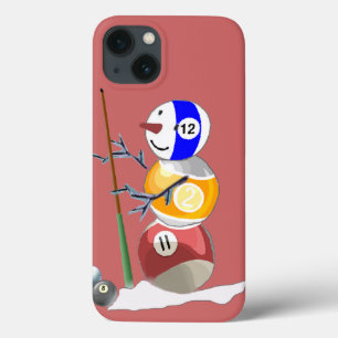 Billiard Ball Snowman