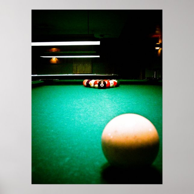 Billiards 01 Poster (Frente)