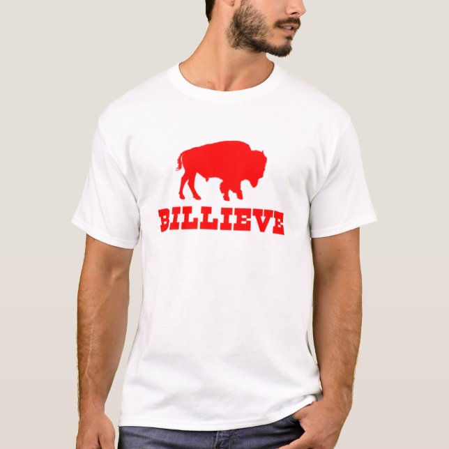 Bills Mafia Billieve - Camisa de Futebol de Buffal (Frente)