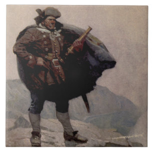 “Billy Bones” Pintura Pirata por NC Wyeth