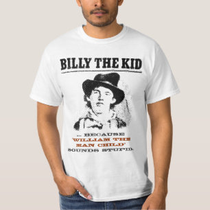 billy engraçado a camisa do miúdo