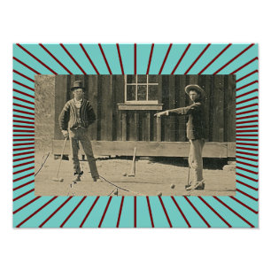 Billy The Kid New Evidence Foto Teal Estilizado