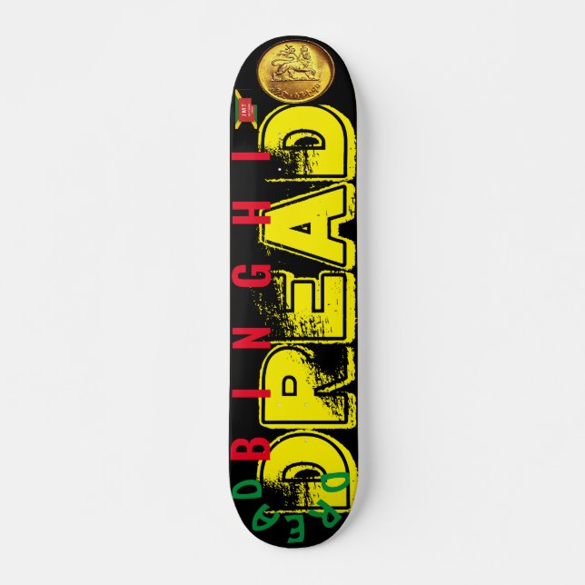BINGHI DREAD 7, 3/4", skateboard Deck (Frente)