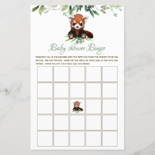 Bingo Baby Chá de Revelação Jogo Neutro em Gênero