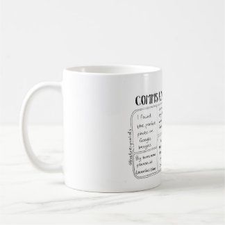 Bingo de Comms em volta da caneca 4