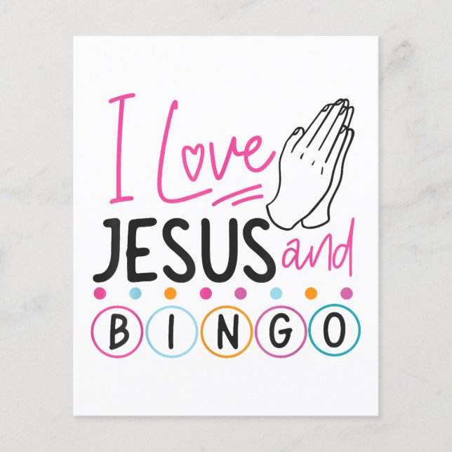 Bingo Player Jesus Faith Christian Adoro Jesus An (Frente)