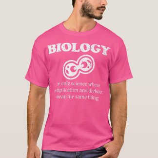 Biologia Ciência em dificuldades camisa para biolo