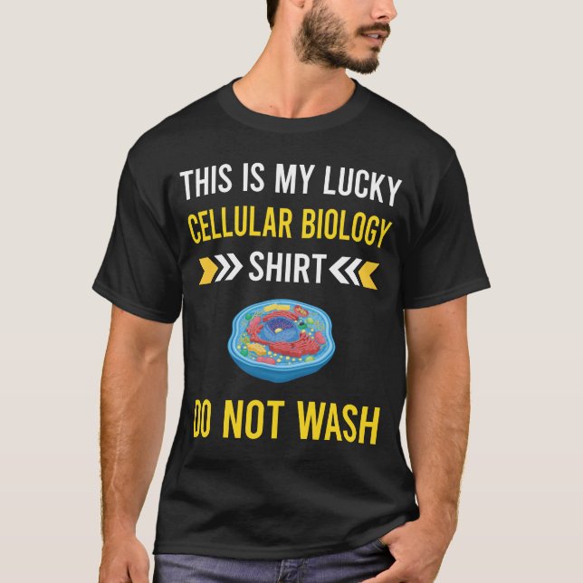 Biólogo Celular de Camisas Sortudas (Frente)