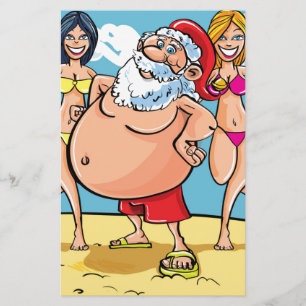 biquíni Beach santa claus