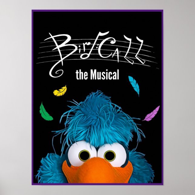 Bird Chame o Poster musical (Frente)