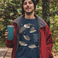 Bird Lovers Canada Geese Ilustração Personalizada