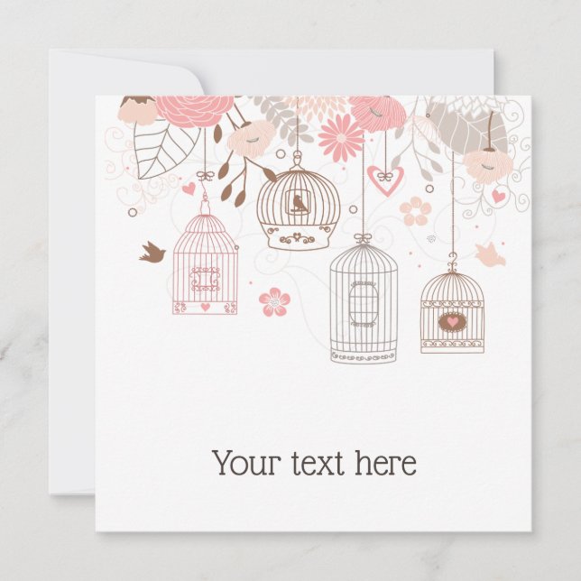 Birdagens Whimsical Personalizadas (Frente)