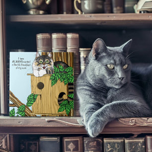 Birdhouse Bed Brefast Cat