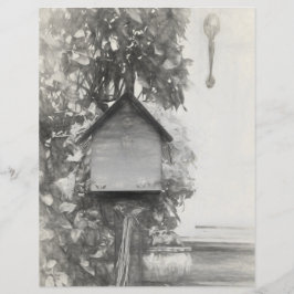 Birdhouse Vintage - Arco Russo Preto E Branco