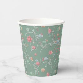 Birdie Green paper cups para uma festa legal