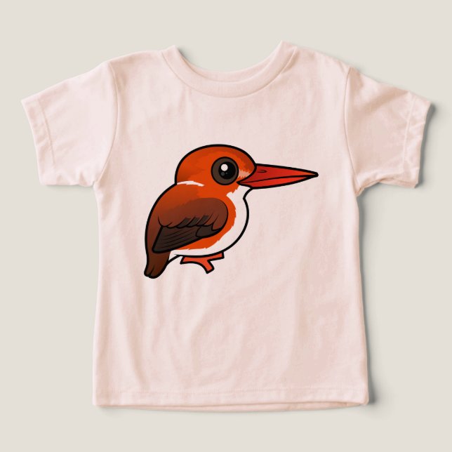 Birdorable Madagascar Pygmy Kingfisher (Design frontal)