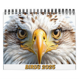 BIRDS 2025 CALENDÁRIO TWITCHERS DELIGHT!