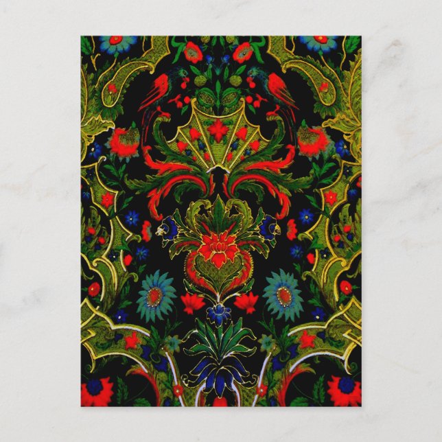 Birds Amour ~ Cartão postal / Convites / RSVP (Frente)