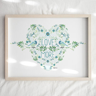 Birds Cote Art Impressão