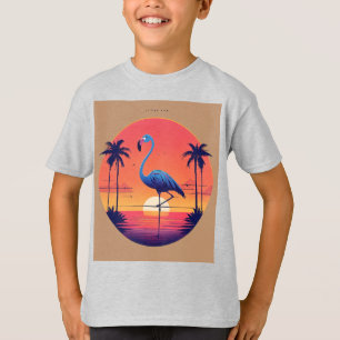 Birds on the Wire – Camiseta Flock de Desenho Anim