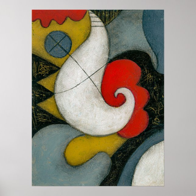 Birthday Balloon Poster Wall Art (Frente)