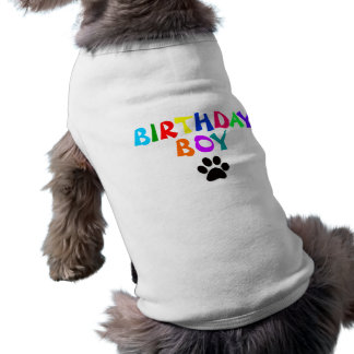 "Birthday Boy", camiseta