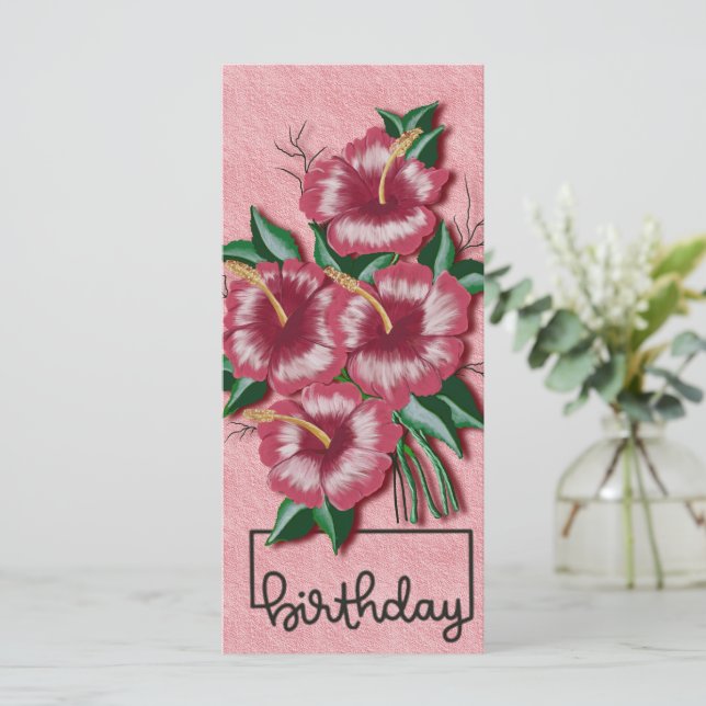 Birthday Hibiscus (Em pé/Frente)