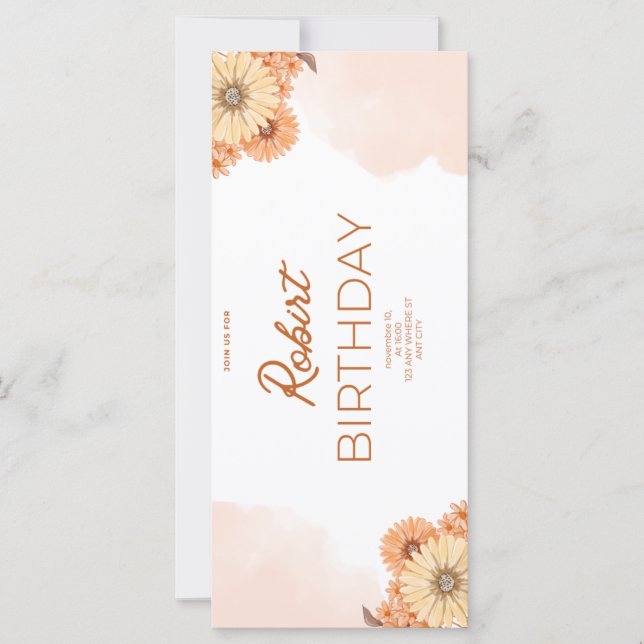 Birthday invitation (Frente)