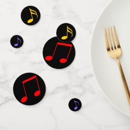 Birthday Music Notes Table Confetti