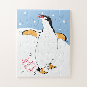 Birthday Penguin Jigsee Quebra-cabeça