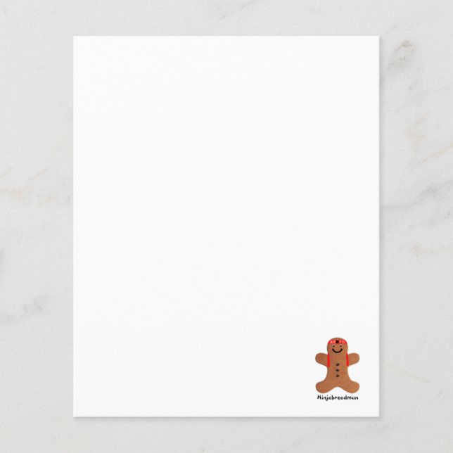 Biscoito de Ninjabreadman (biscoito) (Frente)