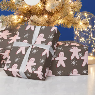 Biscoito Rosa de Gengibre e Papel de Embrulho de F