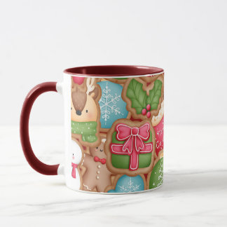 Biscoitos de Gengibre Caneca de Natal