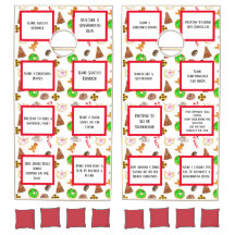 Biscoitos de Natal em Aquarela Perguntas Divertida