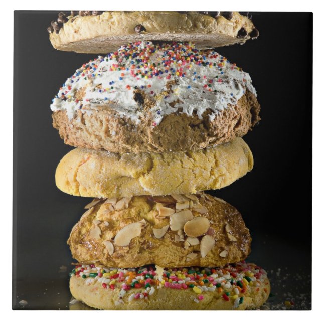 Biscoitos em uma pilha (Frente)