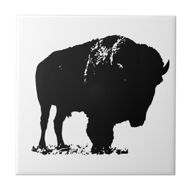 Bison Buffalo, Pop de Arte Negra (Frente)