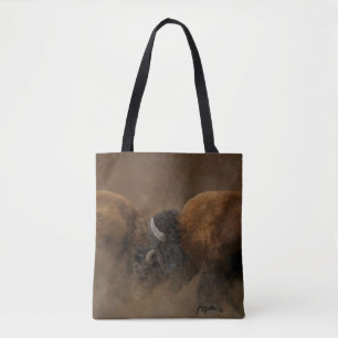 Bison Tote Bag