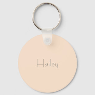 Bisque claro chaveiro personalizado