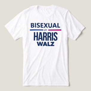 Bissexual para Harris Walz