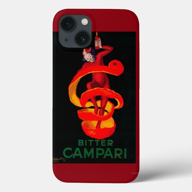 Bitter Campari Vintage PosterEurope (Verso)