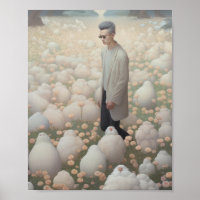 Bizarre Chickens Poster