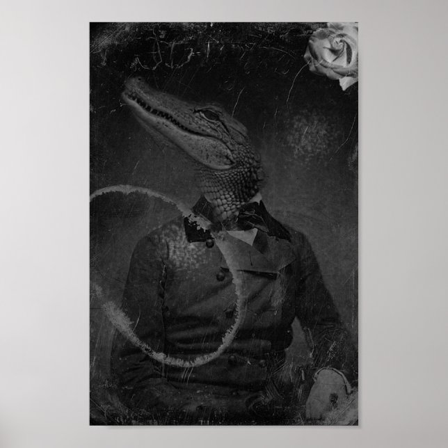 Bizarre Original Art Poster (Frente)