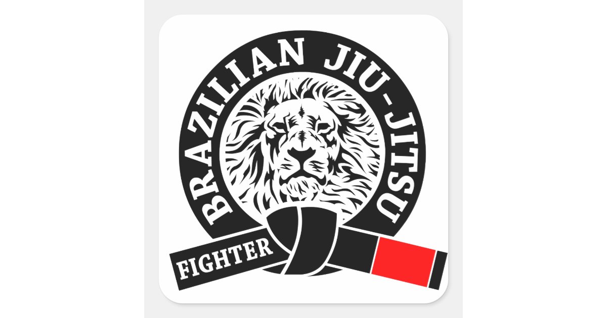 BJJ Brasileiro Jiu Jitsu Adesivo Quadrado Zazzle Advance Artesanato Osasco ~ BJJ Brasileiro Jiu Jitsu Adesivo Quadrado Zazzle