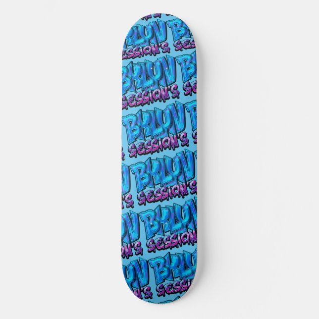 Bklyn Sessions Skateboard Deck (Frente)